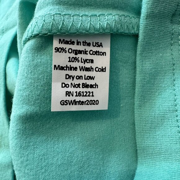 NWT Gus + Steel Mint Basic Tee 5T - Picture 4 of 4